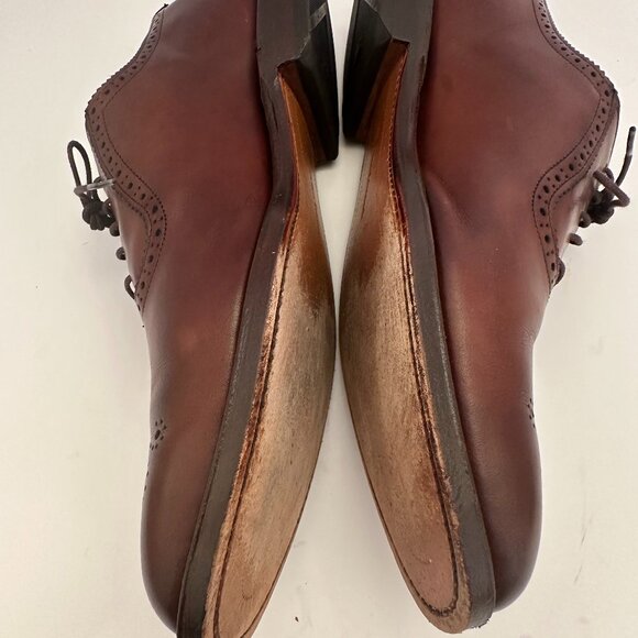 Allen Edmonds Cornwallis Leather Oxford shoes Men\'s 9.5D Brown 1068 main image 7